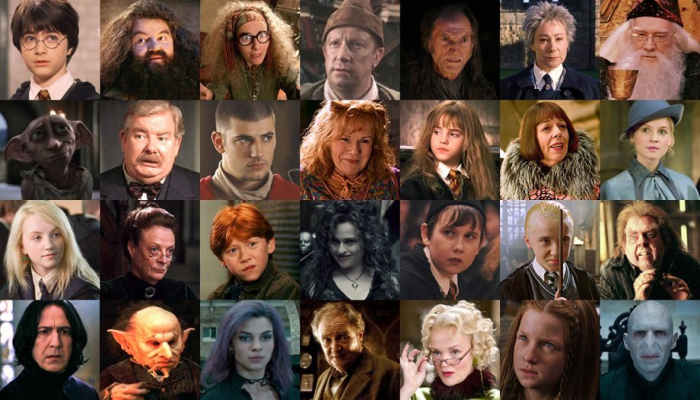 Top 200 harry potter characters