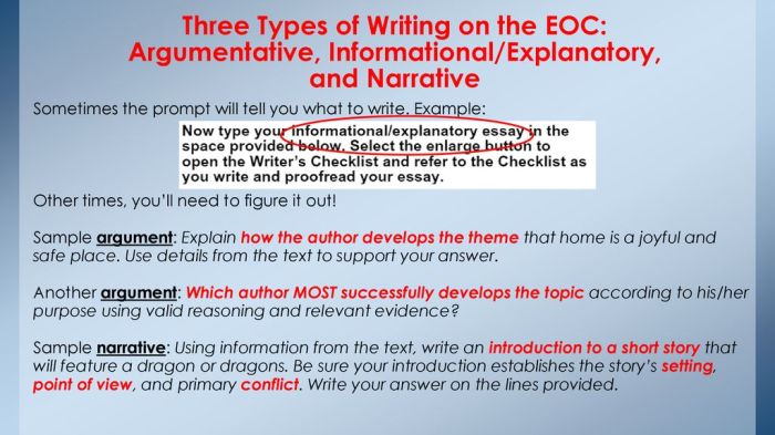 American literature and composition eoc gse answer key