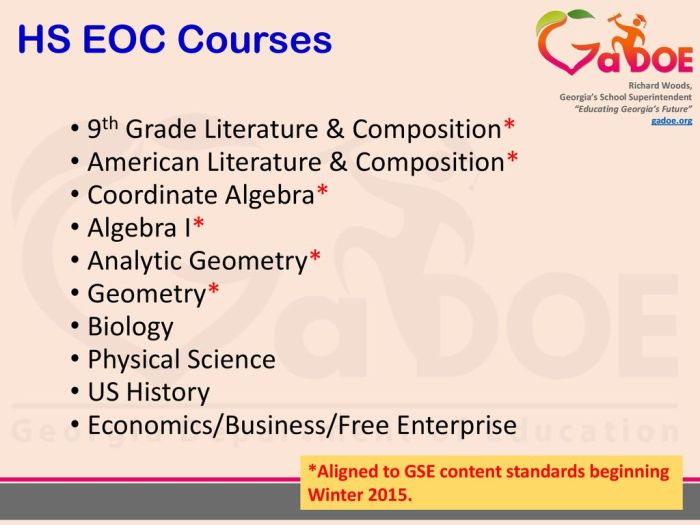 American literature and composition eoc gse answer key